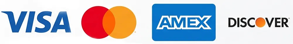 Visa / Mastercard / Amex